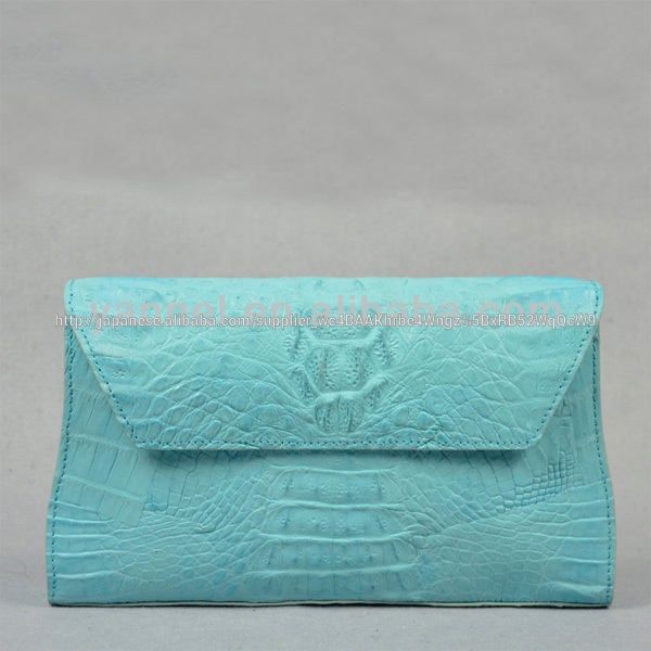 女性クラッチクロコダイルbag_purse_crocodilehandbag_exoticワニ皮のバッグ-イブニングバッグ問屋・仕入れ・卸・卸売り