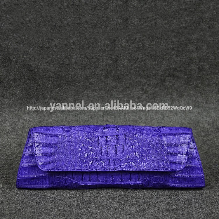 本物のワニのクラッチbag_purse_crocodilehandbag_exoticクロコダイルバッグ-イブニングバッグ問屋・仕入れ・卸・卸売り