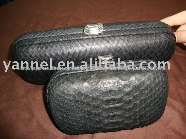 パイソンの贅沢な女性の長いイブニングバッグ、 bag_exoticクラッチハンドバッグ-イブニングバッグ問屋・仕入れ・卸・卸売り