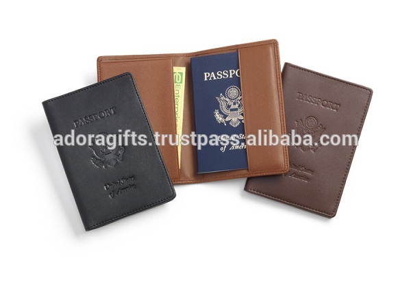 革のパスポートケースホルダーをカスタマイズするパーソナライズ-その他財布、ケース問屋・仕入れ・卸・卸売り