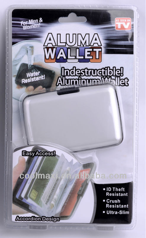 Mult- 機能付カード財布アルミカスタムパッケージング-その他財布、ケース問屋・仕入れ・卸・卸売り