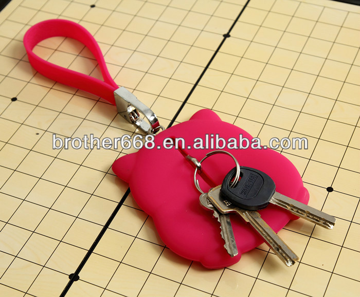 creative silicone key bag/case for decorative,food grade material-キーケース問屋・仕入れ・卸・卸売り