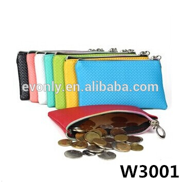 新しいジッパーw30012014年硬貨の財布ウォレットキーウォレットミニバッグpu-小銭入れ問屋・仕入れ・卸・卸売り