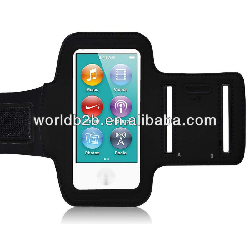 iPod Nano第7のためのスポーツの腕章の箱-MP3バッグ、ケース問屋・仕入れ・卸・卸売り