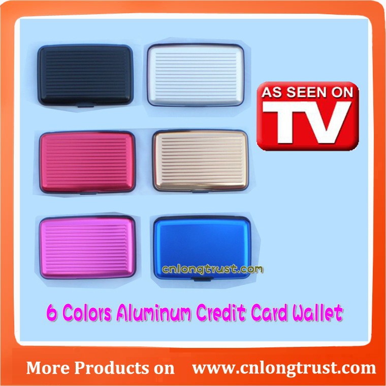 Alumaカード財布、 アルミ財布lt-7111bカードホルダー-カードホルダー問屋・仕入れ・卸・卸売り