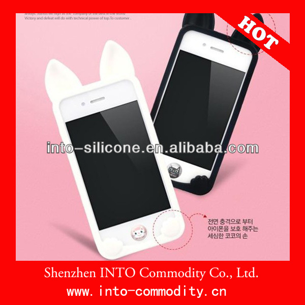 koko猫シリコンi phone5のゴム製のソフトケース-テレビゲームプレーヤーケース問屋・仕入れ・卸・卸売り