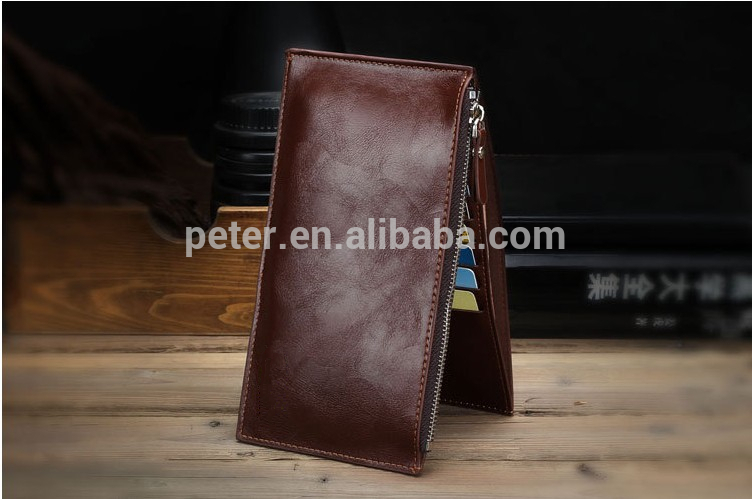 新しいデザイン2015油布若い男薄いビジネスカード財布-カードホルダー問屋・仕入れ・卸・卸売り