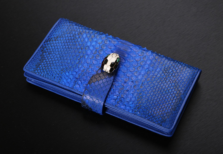 本物の蛇皮の女性の財布のメーカーパイソン財布の財布から-財布問屋・仕入れ・卸・卸売り