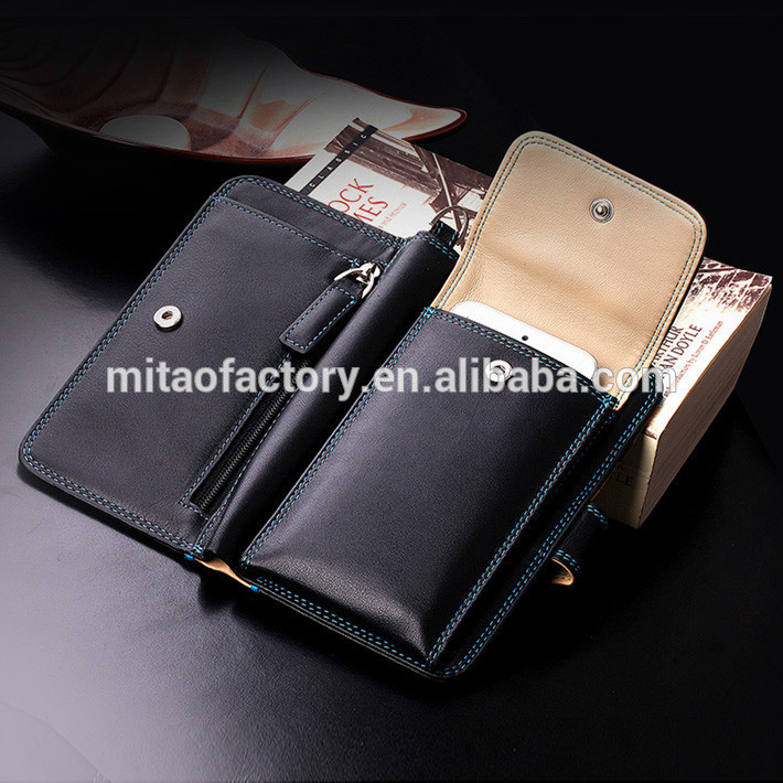 新しい男性の2015誕生日のギフトの革のバッグ男性用財布のための携帯電話でiphone6サムスン電子、 高級ブランド注4hangbag-財布問屋・仕入れ・卸・卸売り