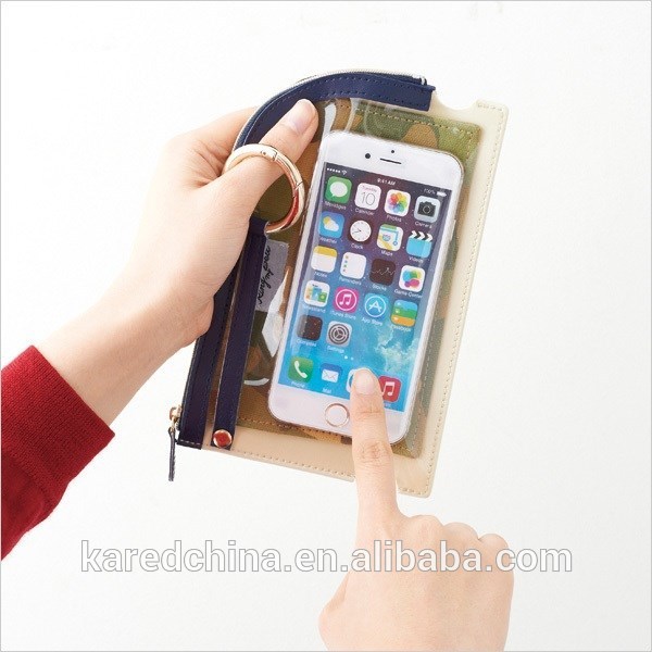 多機能スマートフォンポーチ2015最新安全な携帯電話の財布-財布問屋・仕入れ・卸・卸売り