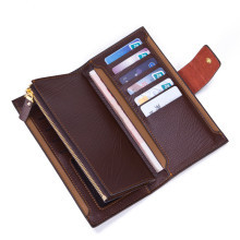 最も人気のある2014年コインポケットジッパーデザインのメンズレザー財布-財布問屋・仕入れ・卸・卸売り
