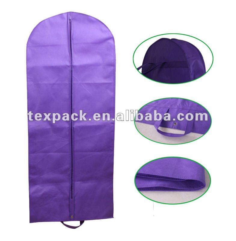 無料サンプル!! ファッション紫色のダンスの衣類ラック付き袋-ガーメントバッグ問屋・仕入れ・卸・卸売り
