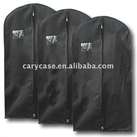 通気性スマート黒のスーツの衣服をカバー-ガーメントバッグ問屋・仕入れ・卸・卸売り