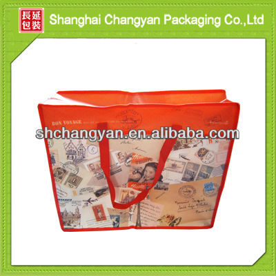 中国不織布ラミネーションadvertis袋( nw- 0035)-ガーメントバッグ問屋・仕入れ・卸・卸売り