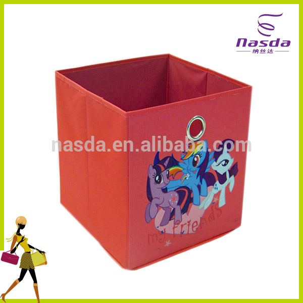 赤い不織布収納ボックス子供のためのおもちゃのストレージビン-その他特殊用途バッグ、ケース問屋・仕入れ・卸・卸売り