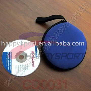 顧客が付いている円形の防水ネオプレンのCD袋は設計する-CDバッグ、ケース問屋・仕入れ・卸・卸売り