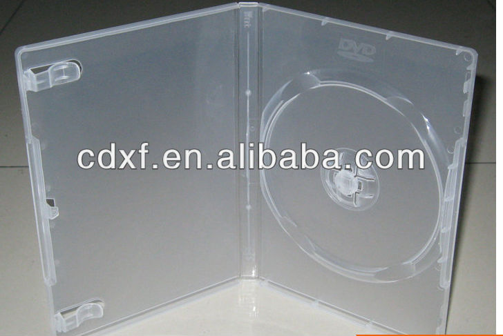 7MM透明な単一DVD CASE/DVD BOX/DVDのカバー-CDバッグ、ケース問屋・仕入れ・卸・卸売り