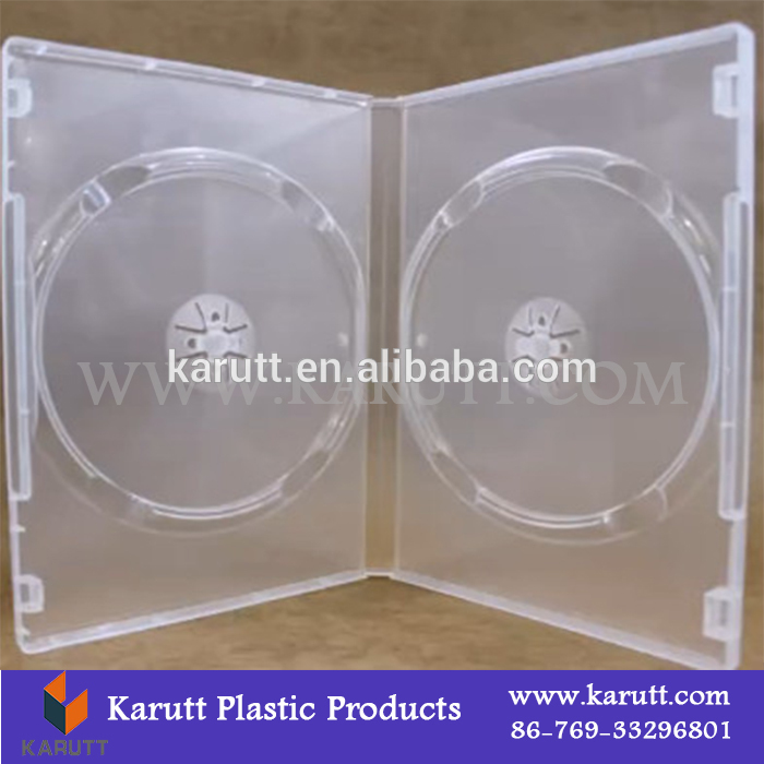 正方形の透明なプラスチックのカスタム1~2cddvd収納ケースボックス-CDバッグ、ケース問屋・仕入れ・卸・卸売り