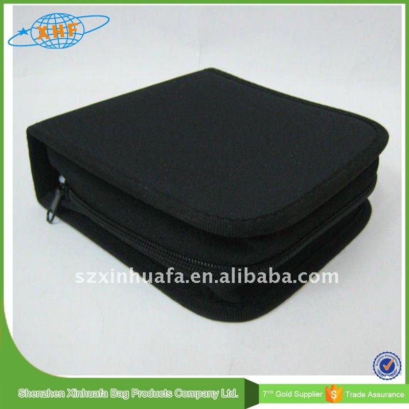 中国のサプライヤー2015卸売新しいファッション正方形の防水黒色cdケース-CDバッグ、ケース問屋・仕入れ・卸・卸売り