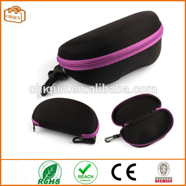 ファッションメガネサングラスケース携帯用カラビナアイプロテクタボックス( 紫色) によってmokingtop( tm)-メガネケース類問屋・仕入れ・卸・卸売り