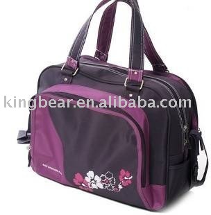 2011熱く美しいハンドメイドの母袋(紫色)-おむつ用バッグ問屋・仕入れ・卸・卸売り