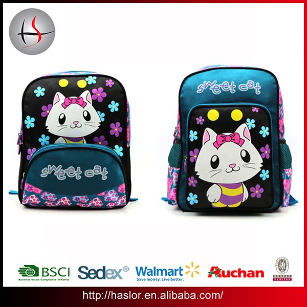 子供のイメージ2015卸売の女の子のための学校のバックパックの袋-スクールバッグ問屋・仕入れ・卸・卸売り