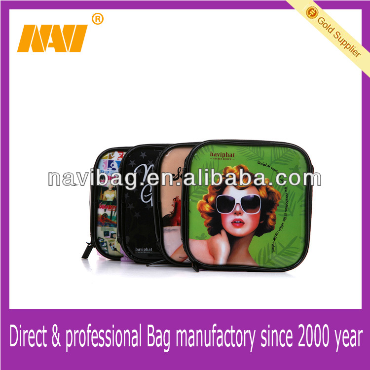 中型顔グラフィックフィーチャー化粧品袋( nv- csp078)-コスメポーチ、ケース問屋・仕入れ・卸・卸売り