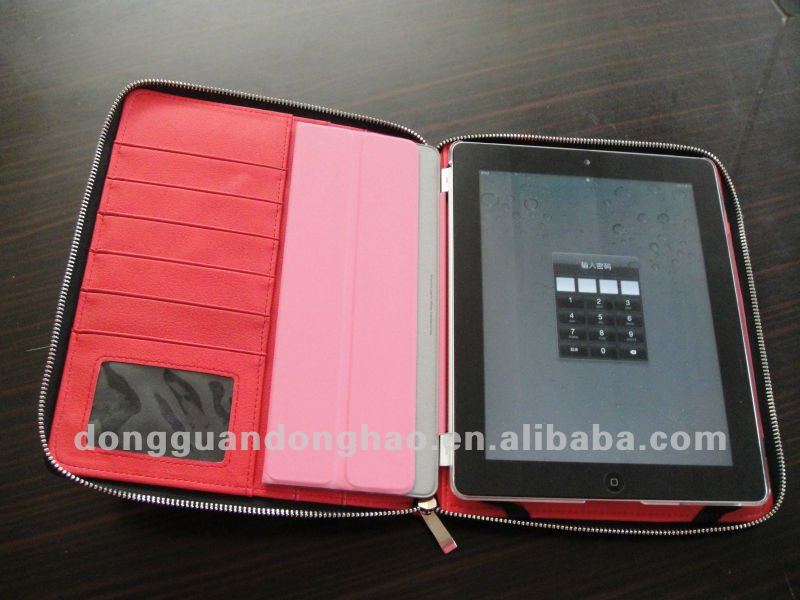 本物の革ケースのためのipad3/ipad3のケース-PDAバッグ、ケース問屋・仕入れ・卸・卸売り