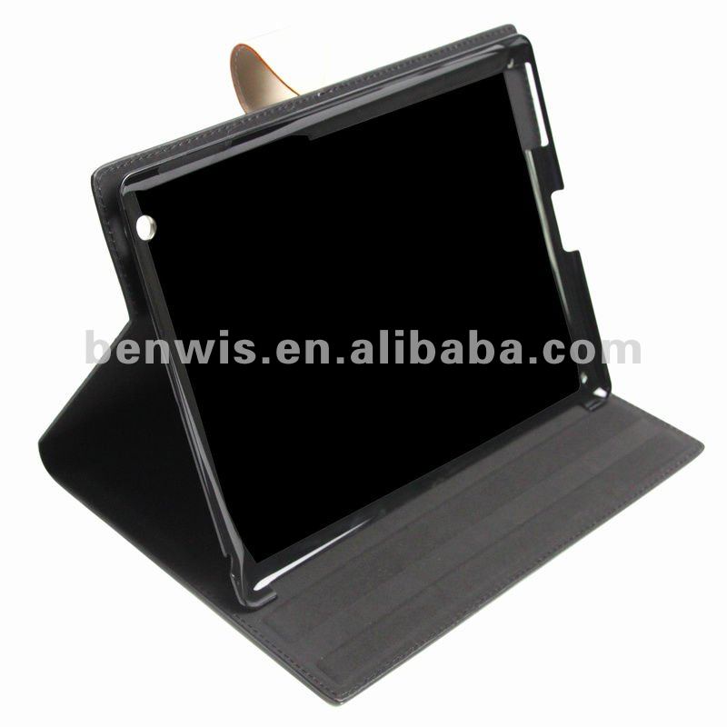 新しい到着の黒2/newipad用レザーケースipadのpuケース-PDAバッグ、ケース問屋・仕入れ・卸・卸売り