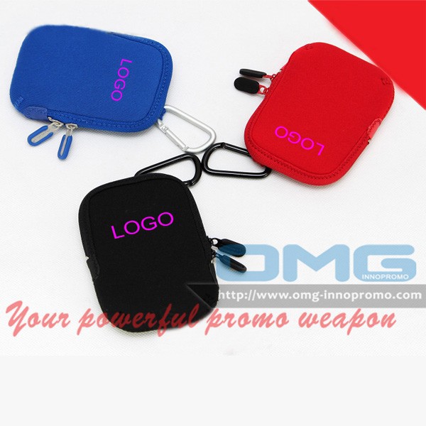 カスタムインプリントケースネオプレン携帯電話カメラポーチ/phonesleeve/mp3mp44bag/カバークリップ付き-カメラ/ビデオバッグ問屋・仕入れ・卸・卸売り