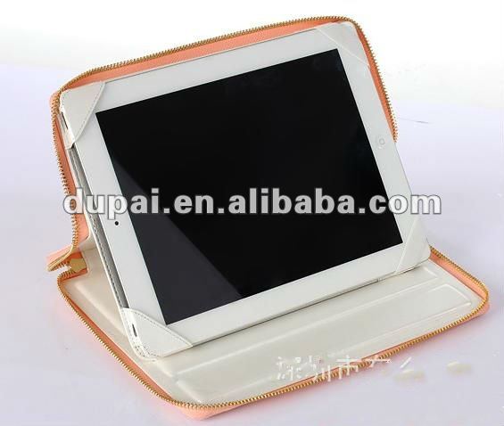 ユニバーサル100本革タブレットケースファスナー付き-PDAバッグ、ケース問屋・仕入れ・卸・卸売り