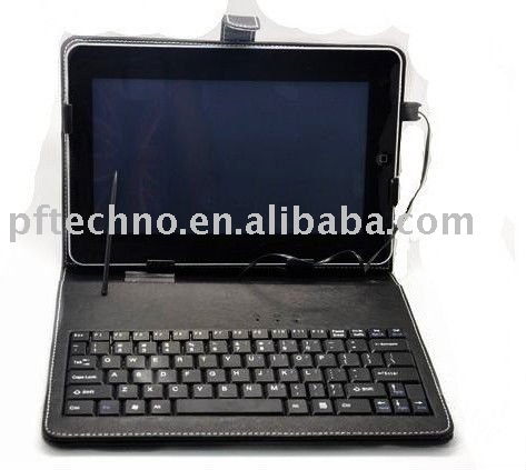 10インチのタブレットpcキーボードケースレザーアンドロイド半ばのためのパッキング-PDAバッグ、ケース問屋・仕入れ・卸・卸売り