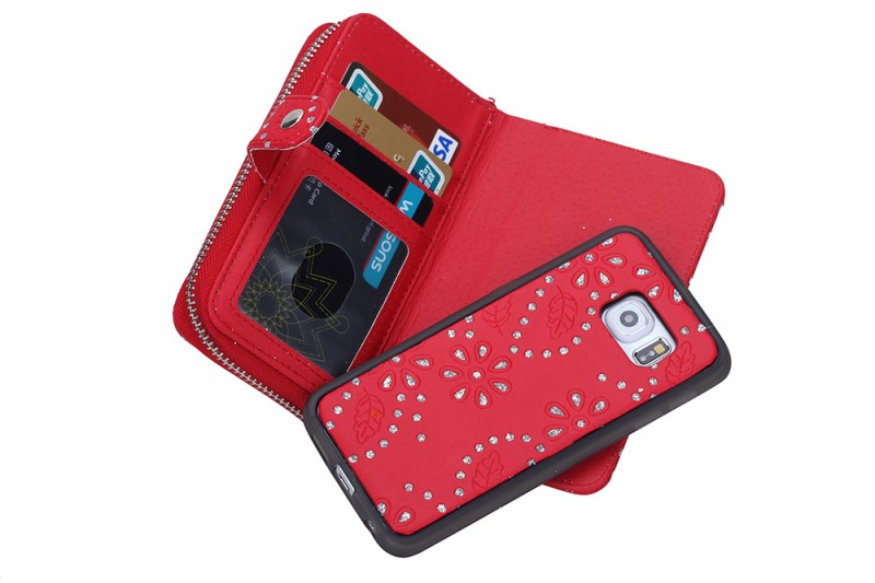 新しい到着の磁気2015用革の財布ケース三星銀河s6エッジに加え、 取り外し可能な折り畳み式携帯電話ケース-携帯電話バッグ、ケース問屋・仕入れ・卸・卸売り