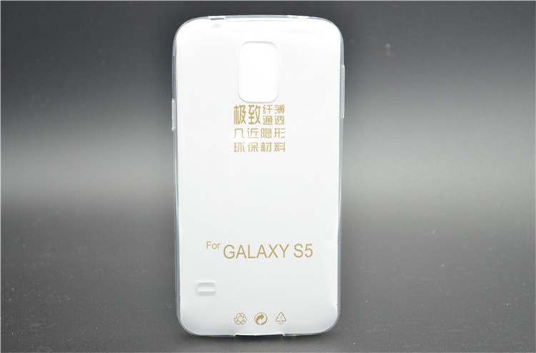 超薄型0.3mmクリアソフトtpuケース三星銀河のためのカバーs5-携帯電話バッグ、ケース問屋・仕入れ・卸・卸売り