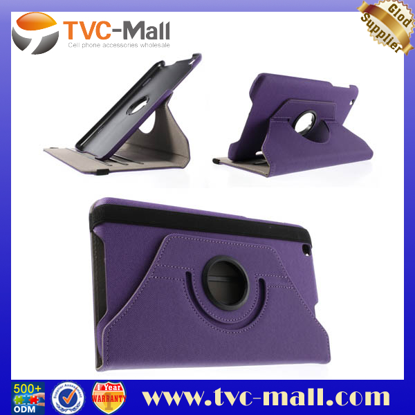 紫色のためのlgグラムパッド8.3v500360度ロータリー布革シェルw/スタンド-タブレットのカバー及び箱問屋・仕入れ・卸・卸売り
