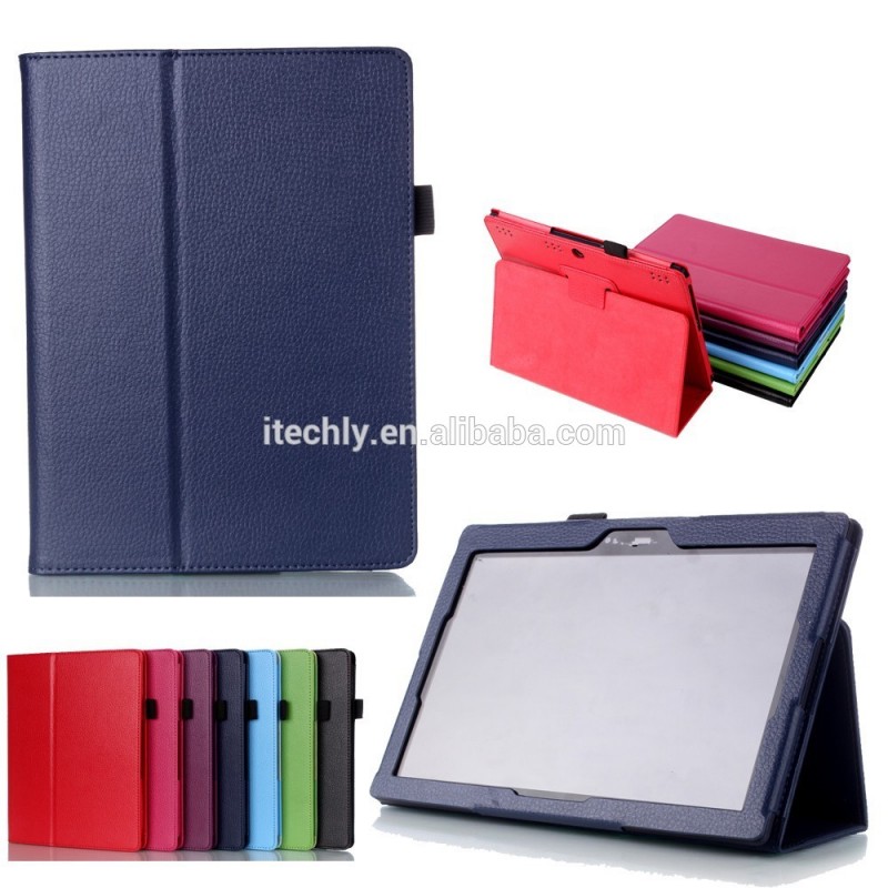 ライチレザースタンドカバーケース用革a10-70210インチのタブレノボ-タブレットのカバー及び箱問屋・仕入れ・卸・卸売り