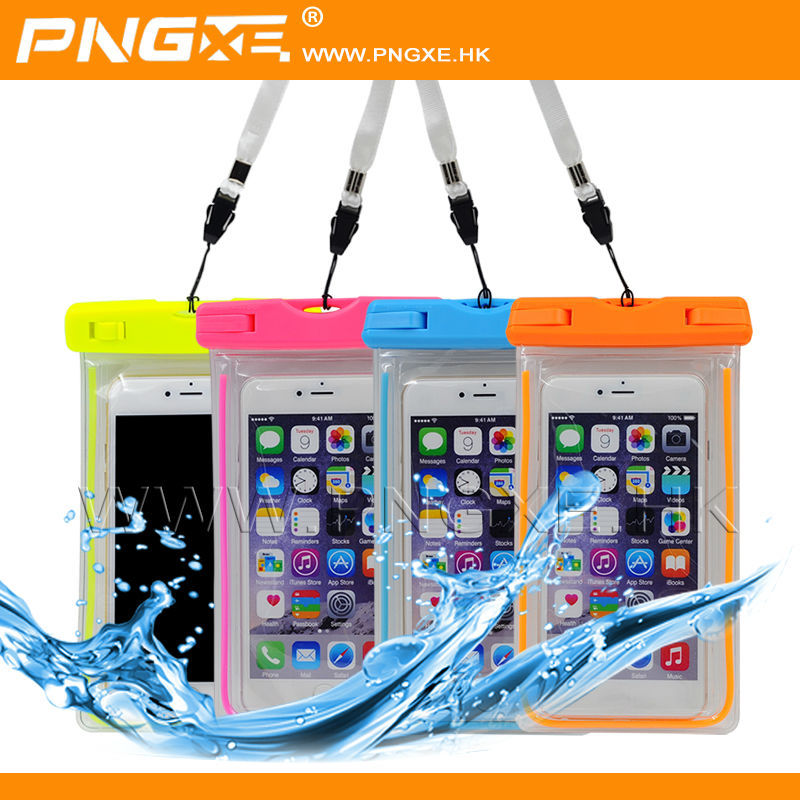 高品質のカラフルなpngxeipx8ユニバーサルサイズpvc携帯電話の防水袋-携帯電話バッグ、ケース問屋・仕入れ・卸・卸売り