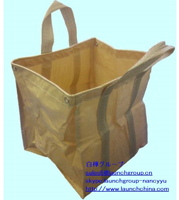 万能フゴフレコン自立式フゴ角底袋造園袋くずかご作業バッグ-その他バッグ類問屋・仕入れ・卸・卸売り