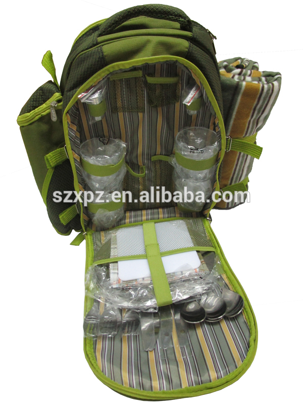 防水ピクニックバッグ断熱4人ピクニックバックパックの袋-ピクニックバッグ問屋・仕入れ・卸・卸売り