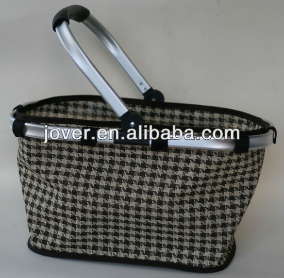 fashionalのシングルハンドル折り畳み式バスケットバッグ-ピクニックバッグ問屋・仕入れ・卸・卸売り