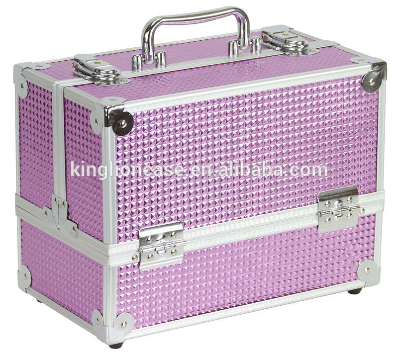 旅行化粧品ボックス紫kl-mc274空のメイクアップケース-その他バッグ類問屋・仕入れ・卸・卸売り
