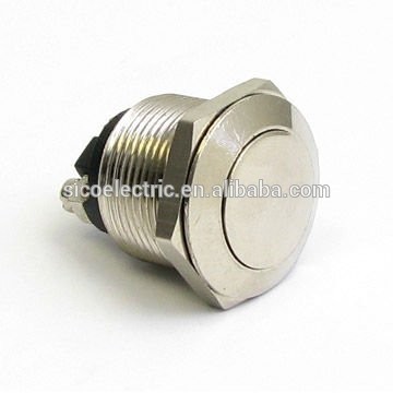 12mm、 16mm、 ラウンド防水19mm22mm金属の押しボタンスイッチモーメンタリが付いている上の/なしで主導-押しボタンスイッチ問屋・仕入れ・卸・卸売り
