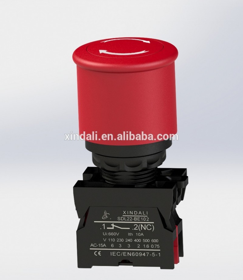 Ip67sdl22-esc542非常停止押しボタンスイッチ-押しボタンスイッチ問屋・仕入れ・卸・卸売り