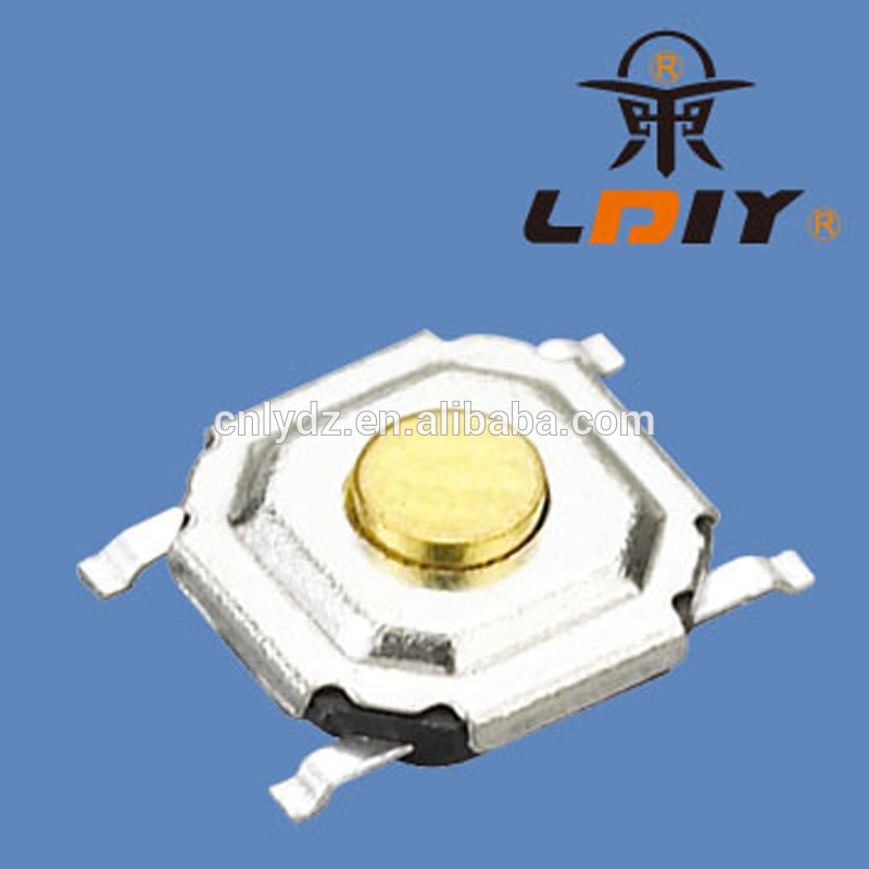ロープロファイル5.2*5.2*1.5smtタクトスイッチミニチュアマイクロタクトスイッチsmtマイクロ- 小型タクトスイッチly-a06-c1-押しボタンスイッチ問屋・仕入れ・卸・卸売り