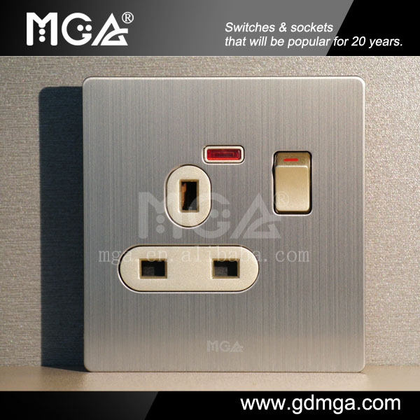 mgaq9シリーズ13a英国電気コンセント・ユニバーサルコンセント-壁スイッチ問屋・仕入れ・卸・卸売り