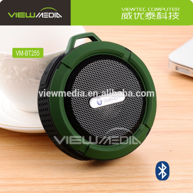 VM-BT255新2016ビジネス防水のbluetoothスピーカー用ギフトアイテム-スピーカー問屋・仕入れ・卸・卸売り