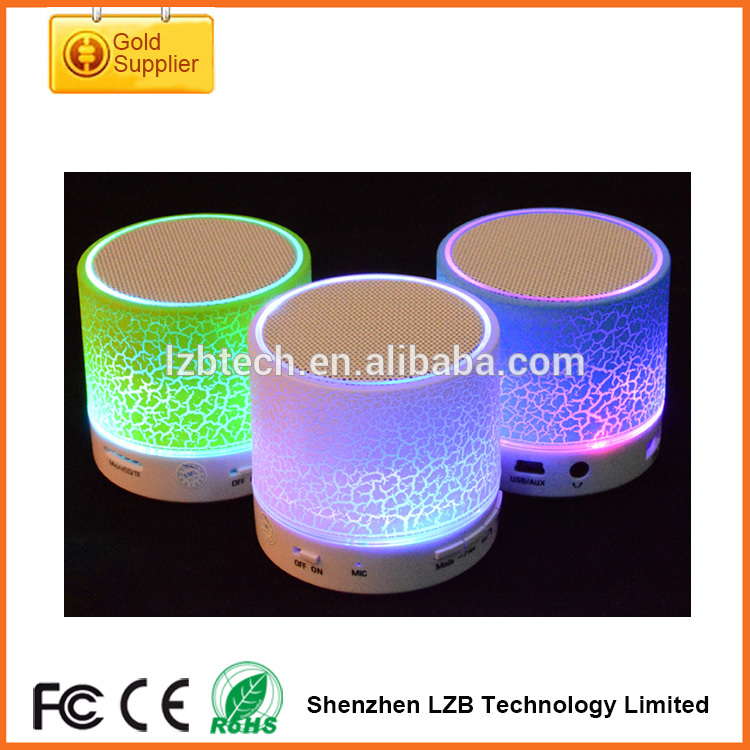 ポータブルワイヤレスミニledスピーカー屋外のbluetoothミニスピーカーlighing bluetooth ledミニスピーカー-スピーカー問屋・仕入れ・卸・卸売り