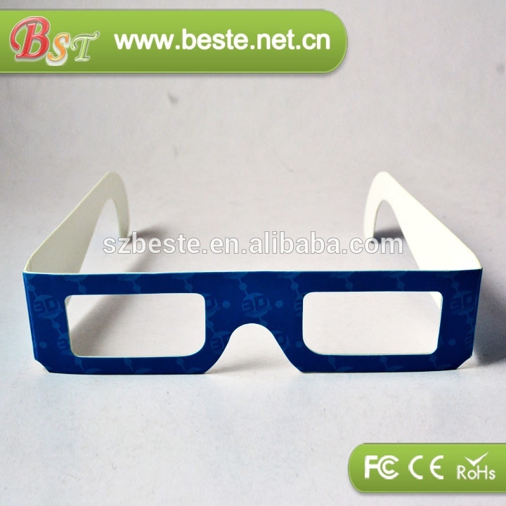 プロモーション良い品質の紙chromadepth回折光メガネ-3Dメガネ問屋・仕入れ・卸・卸売り