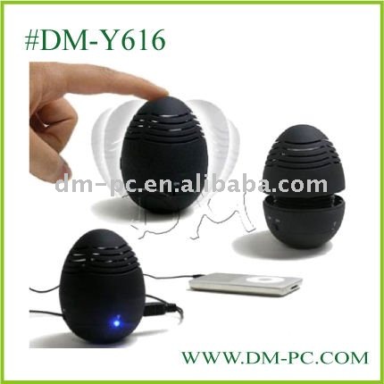 ミニポータブル卵のスピーカーサプライヤー保証貿易3.5mmジャック-アンプ問屋・仕入れ・卸・卸売り
