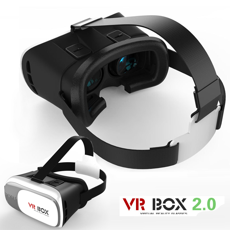 2016 hotest vrボックス2.0バージョン3dスマート仮想&現実メガネ用3dゲーム映画でbluetoothゲームパッドからairshoo-3Dメガネ問屋・仕入れ・卸・卸売り